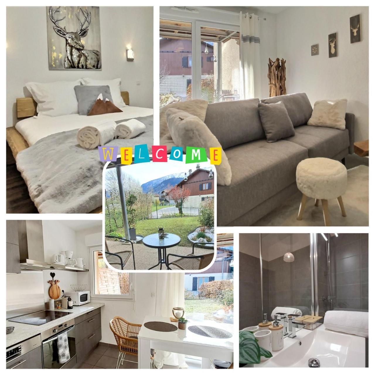 Snow Home By So'Serenityhome-Jardin-Parking-Calme Marignier Exterior foto